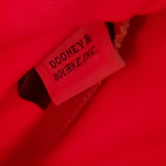 SOLD-Dooney and Bourke Kimberly Orange Crossbody - Picture 15 of 16